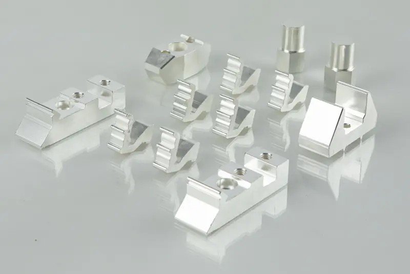 Close up of Brass Electrical Terminals