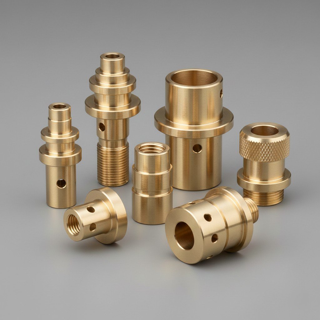 Precision Brass Turned Components
